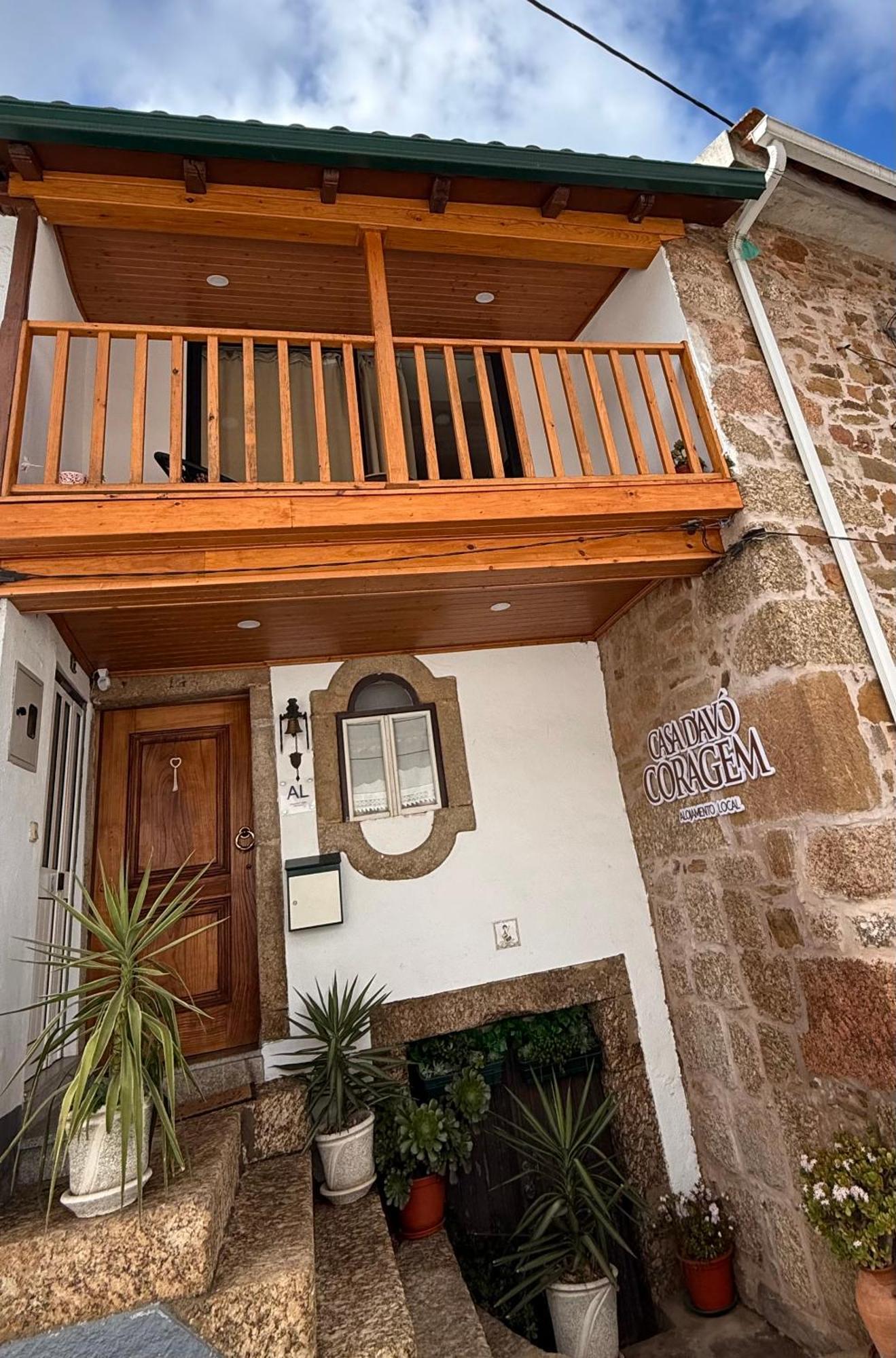 Ferienwohnung Casa D'Avo Coragem Seia Exterior foto